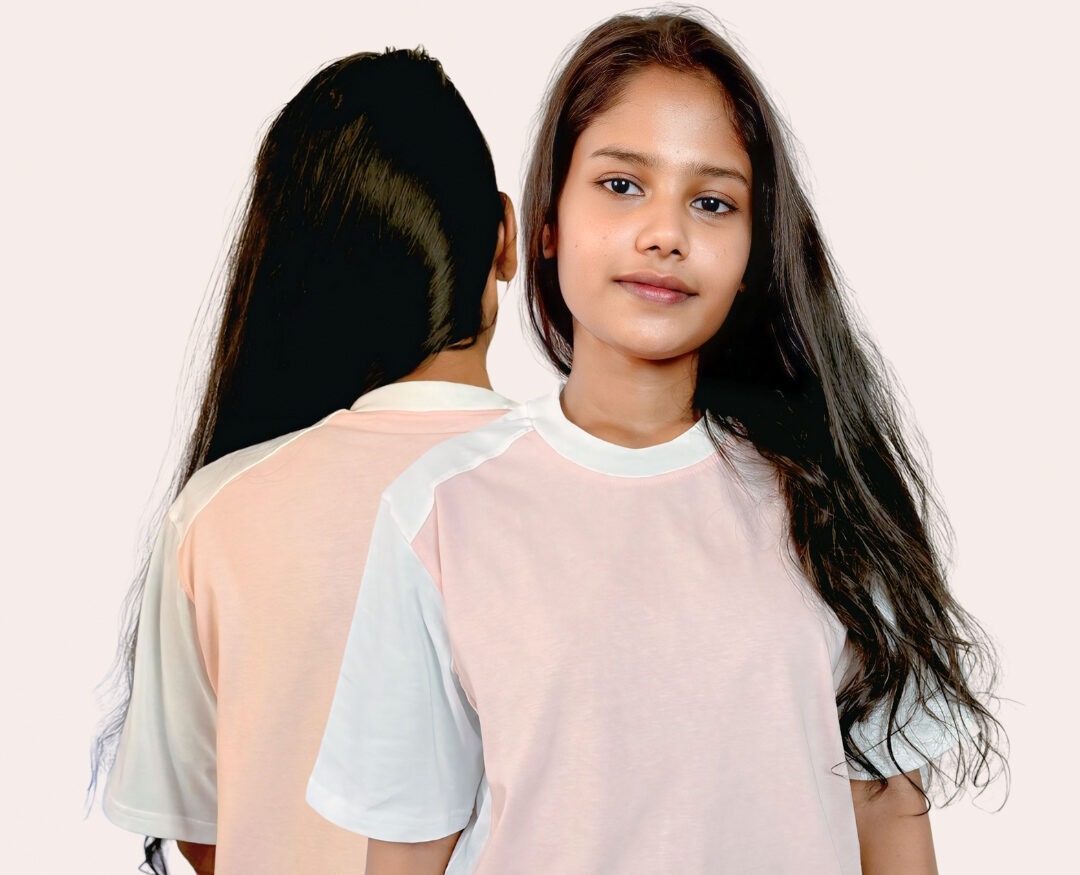 BlushEdge Tee - Pink home