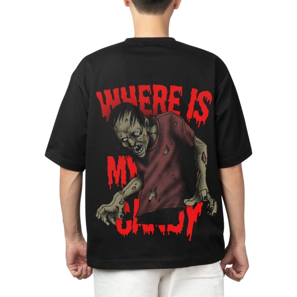 Where Is My Candy Oversize Tee